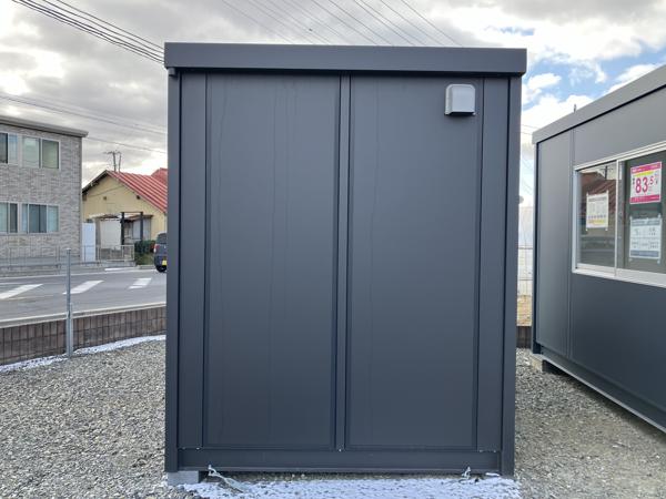 宮城県登米店/展示場の新棟ユニットハウス・プレハブ・コンテナハウス38MSL(2.43坪)の本体の外観