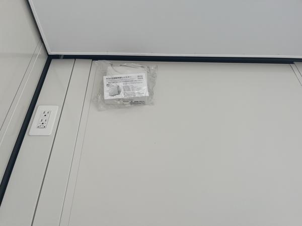 東京都町田店/展示場の新棟ユニットハウス・プレハブ・コンテナハウス38MSL(2.43坪)の各設備の給気口