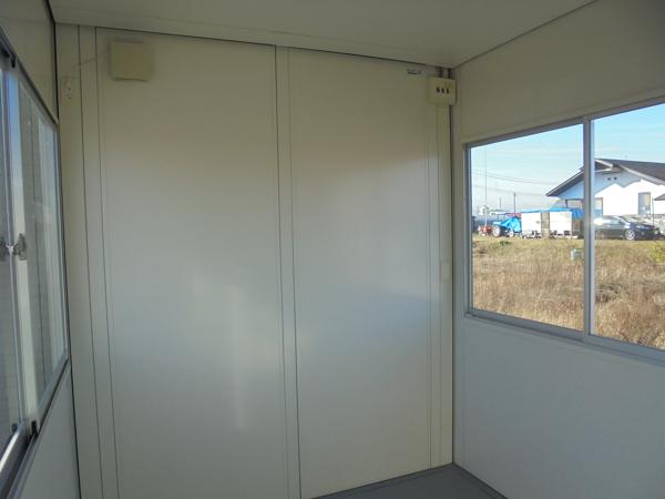 宮城県大崎店/展示場の新棟ユニットハウス・プレハブ・コンテナハウス29MSL(1.84坪)の本体の内観