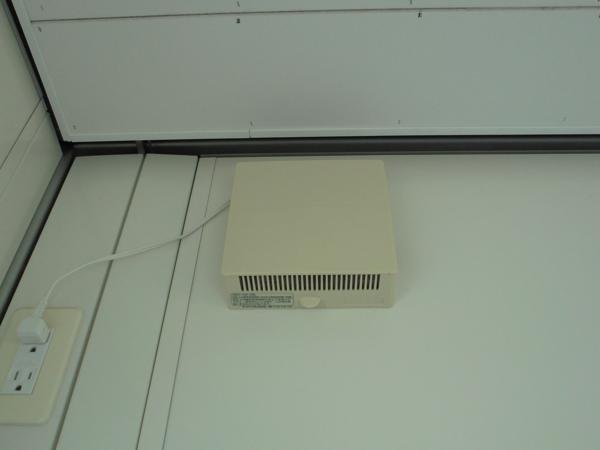 宮城県大崎店/展示場の新棟ユニットハウス・プレハブ・コンテナハウス29MSL(1.84坪)の各設備の換気扇