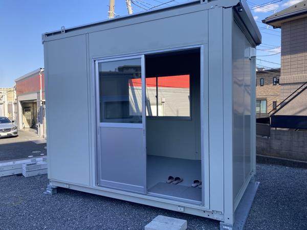 千葉県松戸店/展示場の中古ユニットハウス・プレハブ・コンテナハウスCT-32J(2.16坪)の本体の外観