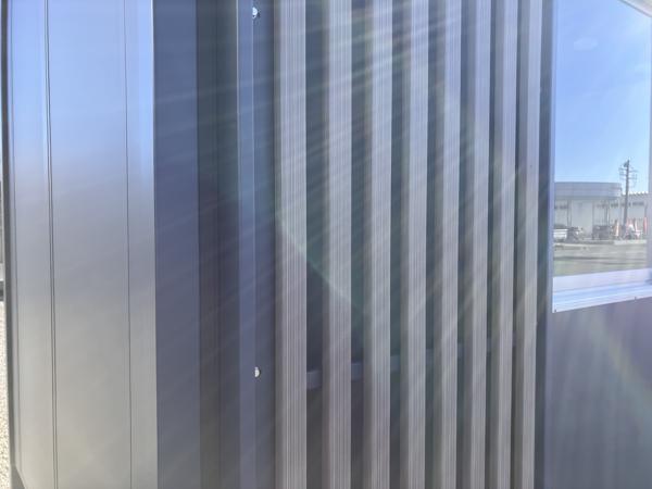 栃木県矢板店/展示場の新棟ユニットハウス・プレハブ・コンテナハウス47MSL(3.02坪)の本体の外観