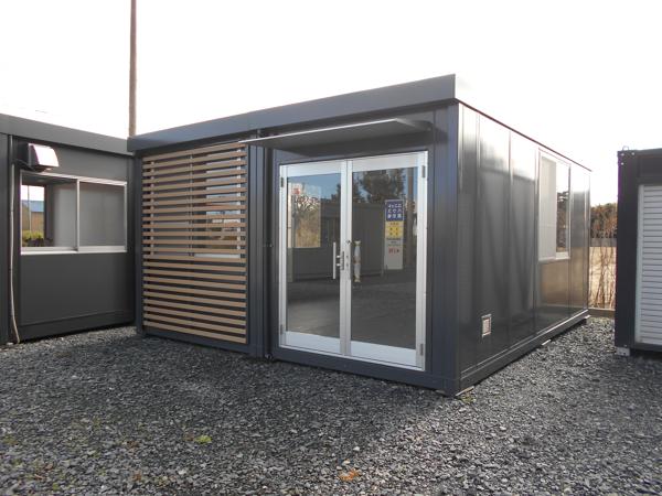 茨城県鹿嶋店/展示場の中古ユニットハウス・プレハブ・コンテナハウスCT-54J(7.79坪)の本体の外観