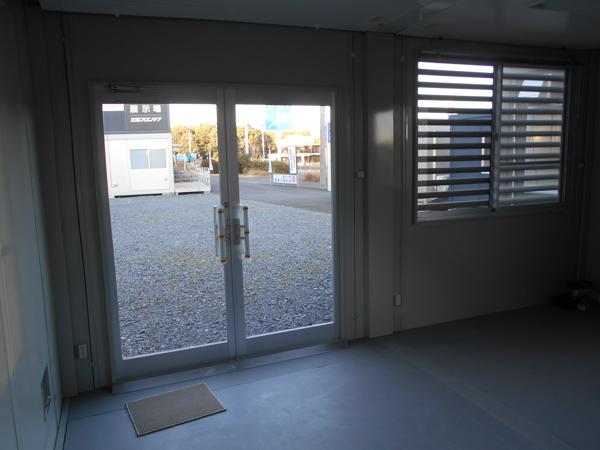 茨城県鹿嶋店/展示場の中古ユニットハウス・プレハブ・コンテナハウスCT-54J(7.79坪)の本体の内観