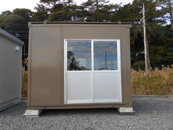 茨城県鹿嶋店/展示場の中古ユニットハウス・プレハブ・コンテナハウスCT-32J(2.16坪)の本体の外観