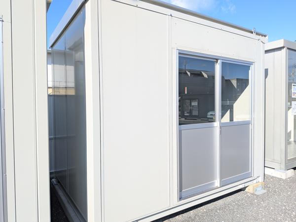 愛媛県松山出張所/総合展示場の中古ユニットハウス・プレハブ・コンテナハウスCT-32J(2.16坪)の本体の外観