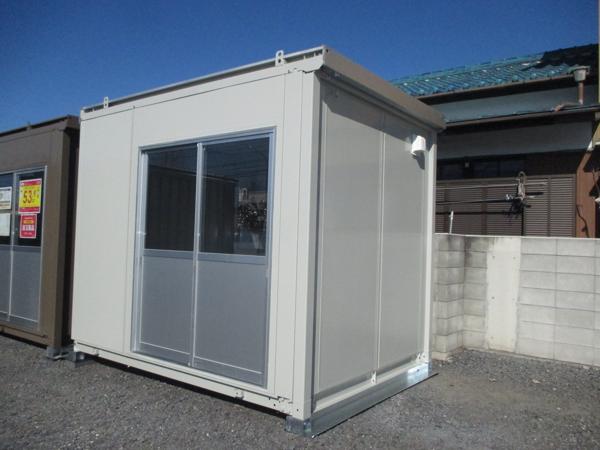 埼玉県加須店/展示場の中古ユニットハウス・プレハブ・コンテナハウスCT-32J(2.16坪)の本体の外観