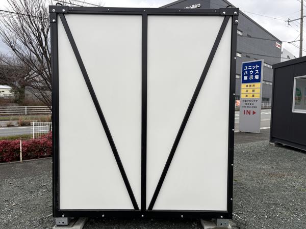 福岡県福岡東店/展示場の新棟ユニットハウス・プレハブ・コンテナハウスPanda3.0