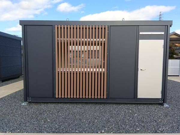 千葉県成田店/展示場の新棟ユニットハウス・プレハブ・コンテナハウス47MSL(3.02坪)の本体の外観