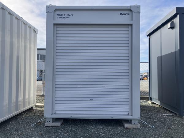 福岡県福岡東店/展示場の新棟ユニットハウス・プレハブ・コンテナハウスGORILLA(1.52坪)の本体の外観
