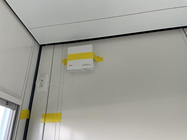 熊本県熊本店/展示場の新棟ユニットハウス・プレハブ・コンテナハウス29MSL(1.84坪)の各設備の換気扇