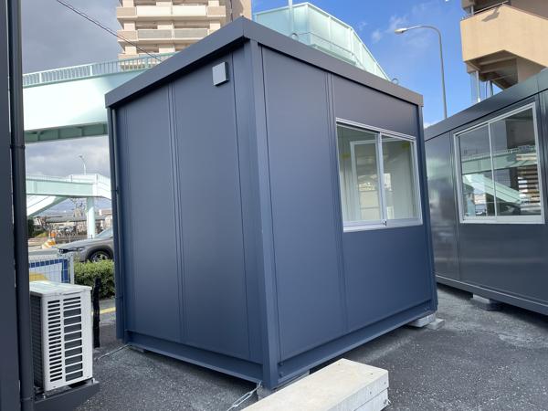 熊本県熊本店/展示場の新棟ユニットハウス・プレハブ・コンテナハウス29MSL(1.84坪)の本体の外観