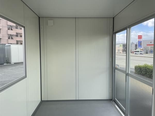 熊本県熊本店/展示場の新棟ユニットハウス・プレハブ・コンテナハウス38MSL(2.43坪)の本体の内観