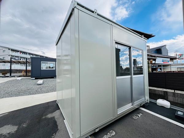静岡県富士宮店/展示場の中古ユニットハウス・プレハブ・コンテナハウスCT-32J(2.16坪)の本体の外観