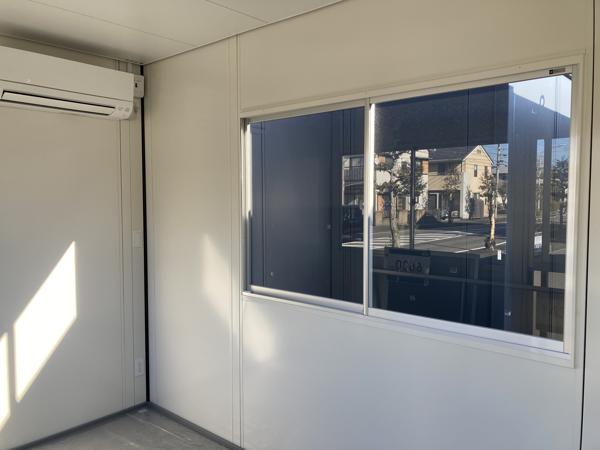 静岡県島田店/展示場の新棟ユニットハウス・プレハブ・コンテナハウス38MSL(2.43坪)の本体の内観