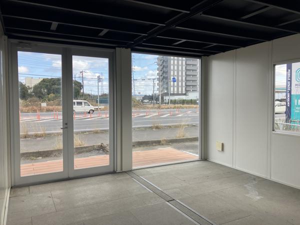 茨城県神栖店/展示場の新棟ユニットハウス・プレハブ・コンテナハウス57MS1(7.76坪)の本体の内観