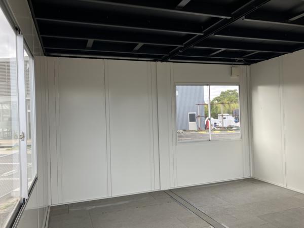 茨城県神栖店/展示場の新棟ユニットハウス・プレハブ・コンテナハウス57MS1(7.76坪)の本体の内観