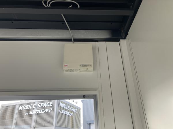 茨城県神栖店/展示場の新棟ユニットハウス・プレハブ・コンテナハウス57MS1(7.76坪)の各設備の換気扇