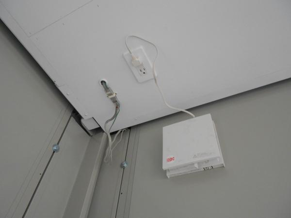 宮城県仙台茂庭店/展示場の中古ユニットハウス・プレハブ・コンテナハウスCT-41J(2.83坪)の各設備の換気扇