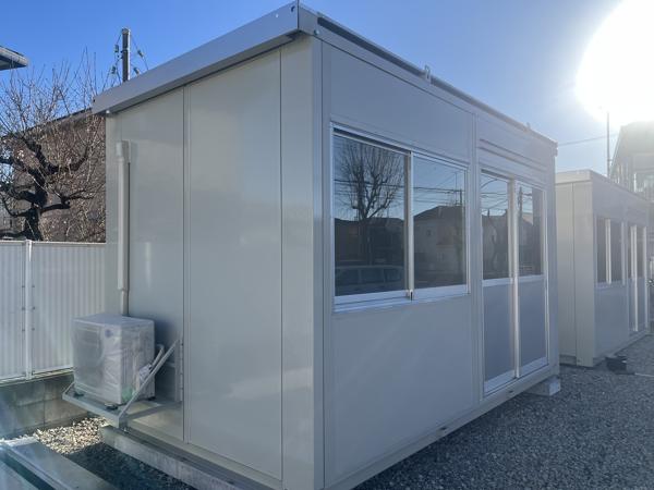 東京都町田店/展示場の中古ユニットハウス・プレハブ・コンテナハウスCT-41J(2.83坪)の本体の外観
