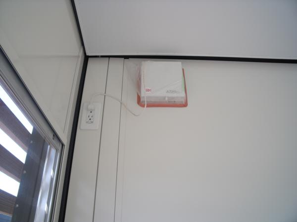 埼玉県花園インター店/展示場の新棟ユニットハウス・プレハブ・コンテナハウス38MSL(2.43坪)の各設備の換気扇