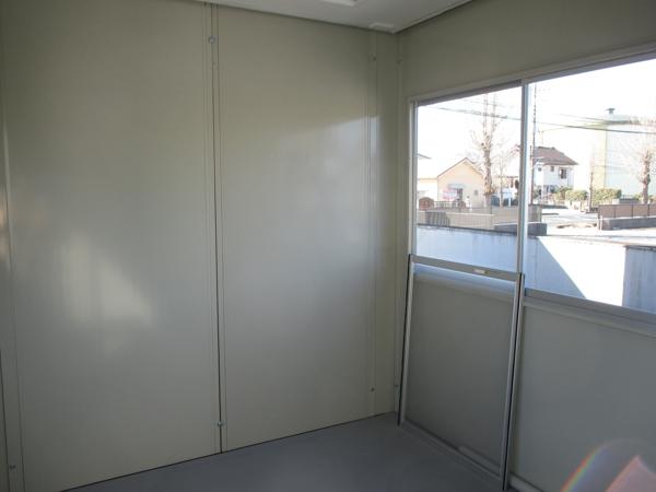 埼玉県加須店/展示場の中古ユニットハウス・プレハブ・コンテナハウスCT-32J(2.16坪)の本体の内観