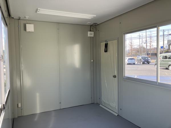 群馬県伊勢崎バイパス店/展示場の中古ユニットハウス・プレハブ・コンテナハウスCT-41J(2.83坪)の本体の内観