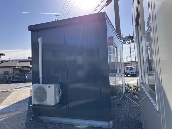 群馬県伊勢崎バイパス店/展示場の中古ユニットハウス・プレハブ・コンテナハウスCT-41J(2.83坪)の本体の外観