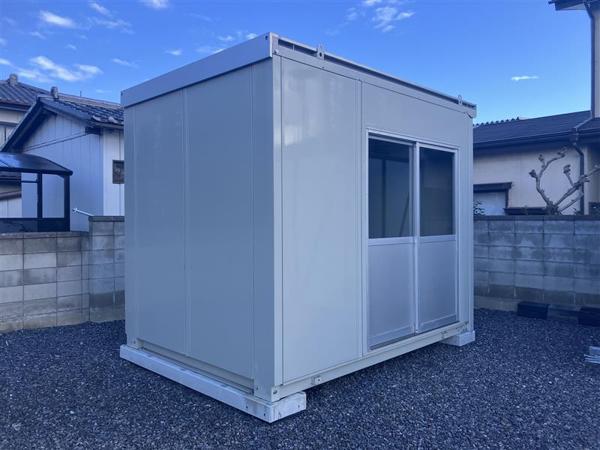 群馬県伊勢崎バイパス店/展示場の中古ユニットハウス・プレハブ・コンテナハウスCT-32J(2.16坪)の本体の外観