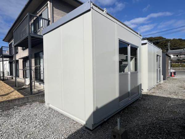 長崎県長崎店/展示場の中古ユニットハウス・プレハブ・コンテナハウスCT-32J(2.16坪)の本体の外観
