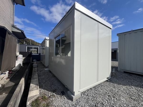 長崎県長崎店/展示場の中古ユニットハウス・プレハブ・コンテナハウスCT-32J(2.16坪)の本体の外観