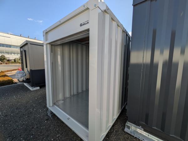 愛媛県松山出張所/総合展示場の新棟ユニットハウス・プレハブ・コンテナハウスGORILLA(0.94坪)の本体の外観