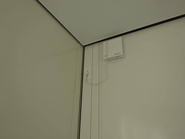 愛知県岡崎店/展示場の新棟ユニットハウス・プレハブ・コンテナハウス38MSL(2.43坪)の各設備の換気扇