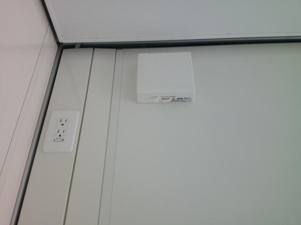 京都府木津川店/展示場の新棟ユニットハウス・プレハブ・コンテナハウス38MSL(2.43坪)の各設備の換気扇