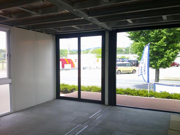 京都府木津川店/展示場の新棟ユニットハウス・プレハブ・コンテナハウス57MS1