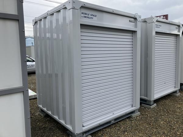 山口県下関店/展示場の新棟ユニットハウス・プレハブ・コンテナハウスGORILLA(0.94坪)の本体の外観