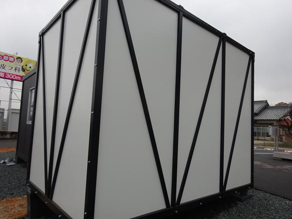 愛知県岡崎店/展示場の新棟ユニットハウス・プレハブ・コンテナハウスPanda3.0