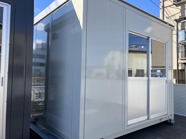 長野県長野店/展示場の中古ユニットハウス・プレハブ・コンテナハウスCT-32J(2.16坪)の本体の外観
