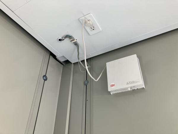 長野県長野店/展示場の中古ユニットハウス・プレハブ・コンテナハウスCT-41J(2.83坪)の各設備の換気扇