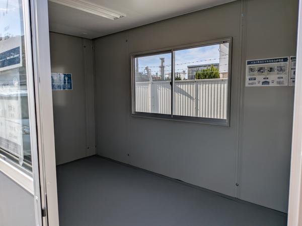 愛媛県松山出張所/総合展示場の中古ユニットハウス・プレハブ・コンテナハウスCT-41J(2.83坪)の本体の内観