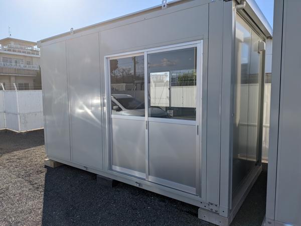 愛媛県松山出張所/総合展示場の中古ユニットハウス・プレハブ・コンテナハウスCT-41J(2.83坪)の本体の外観