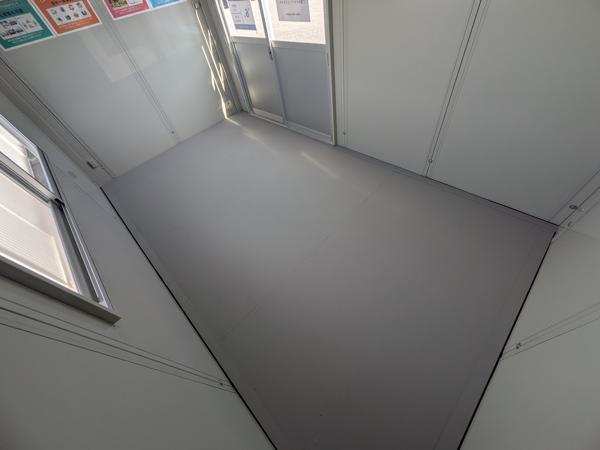 愛媛県松山出張所/総合展示場の中古ユニットハウス・プレハブ・コンテナハウスCT-41J(2.83坪)の本体の内観