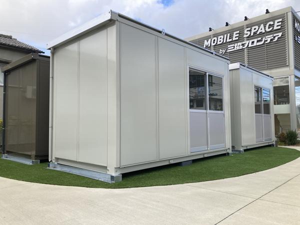 奈良県奈良店/展示場の中古ユニットハウス・プレハブ・コンテナハウスCT-41J(2.83坪)の本体の外観