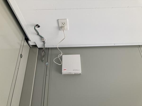 奈良県奈良店/展示場の中古ユニットハウス・プレハブ・コンテナハウスCT-41J(2.83坪)の各設備の換気扇