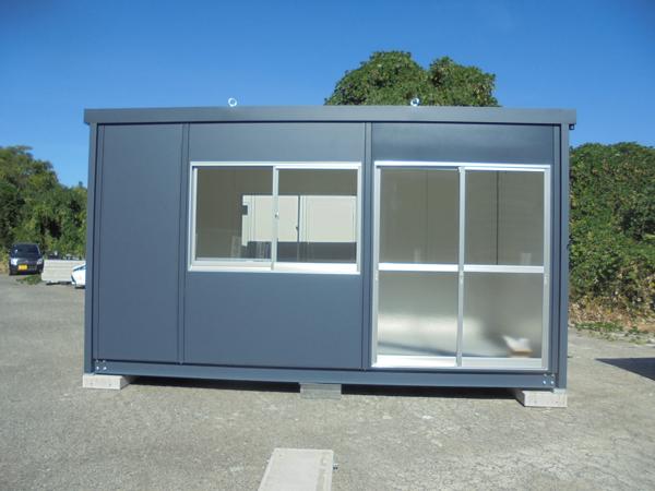 岡山県岡山営業所/展示場の新棟ユニットハウス・プレハブ・コンテナハウス47MSL(3.02坪)の本体の外観