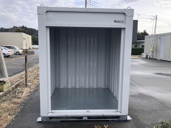 栃木県矢板店/展示場の新棟ユニットハウス・プレハブ・コンテナハウスGORILLA(0.94坪)の本体の外観
