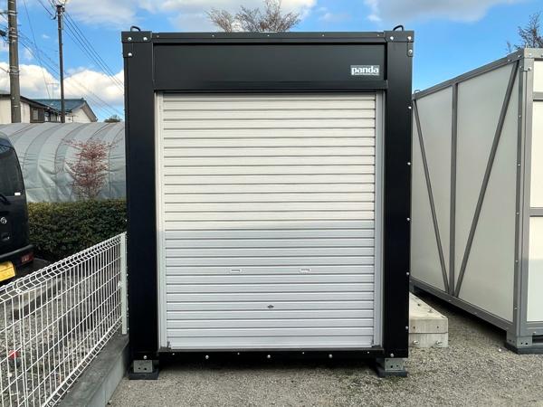 神奈川県厚木店/展示場の新棟ユニットハウス・プレハブ・コンテナハウスPanda3.0 PS3T(1.60坪)の本体の外観