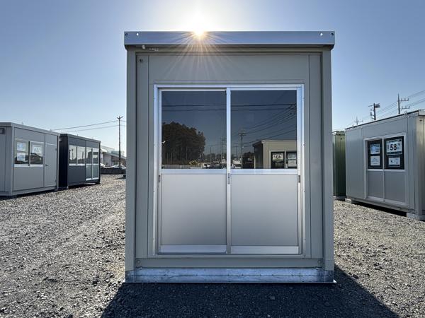 茨城県小美玉店/展示場の中古ユニットハウス・プレハブ・コンテナハウスCT-32J(2.16坪)の本体の外観