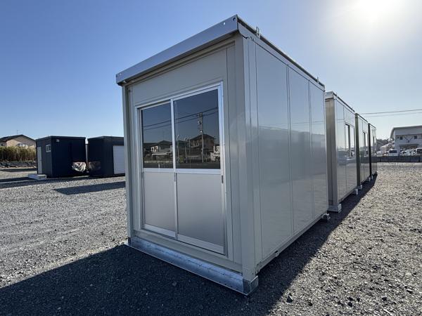 茨城県小美玉店/展示場の中古ユニットハウス・プレハブ・コンテナハウスCT-32J(2.16坪)の本体の外観