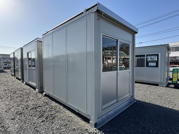 茨城県小美玉店/展示場の中古ユニットハウス・プレハブ・コンテナハウスCT-32J(2.16坪)の本体の外観